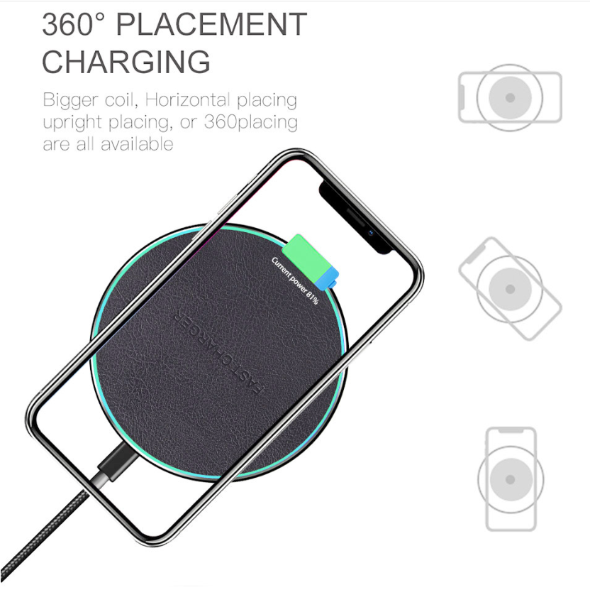 Quick Qi Wireless Charger For iPhone 11