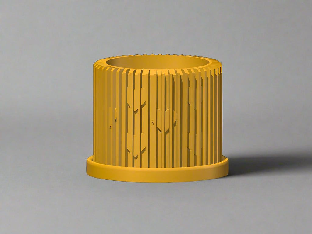 Modern Heart-Shaped Planter with Drainage & Saucer – Unique Valentine’s Day Gift for Plant Lovers, 3d Printed Planter Home Hosting Decor,